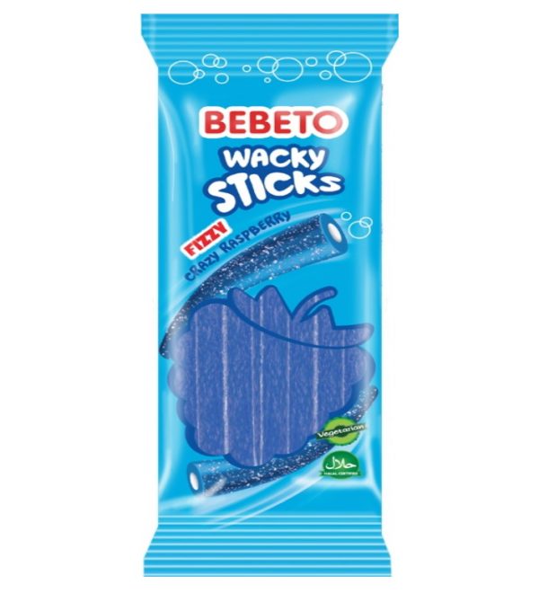 Bebeto Wacky Stick Crazy Raspberry 180Gx24