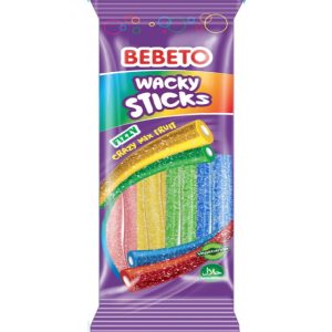 Bebeto Wacky Stick Crazy Tutti Frutti 180Gx24