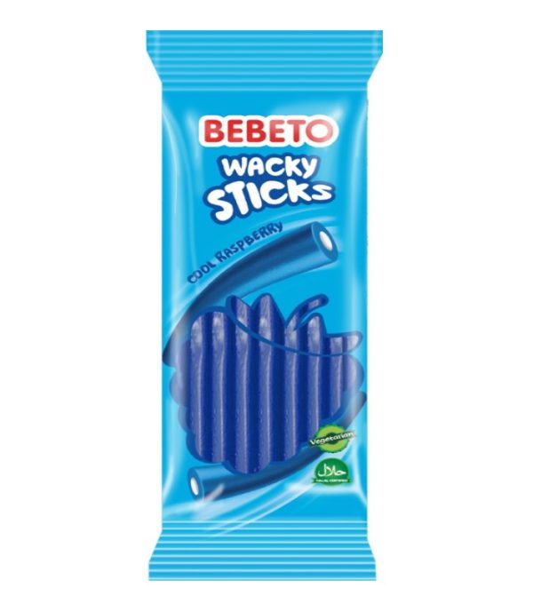 Bebeto Wacky Stick Cool Raspberry 180Gx24