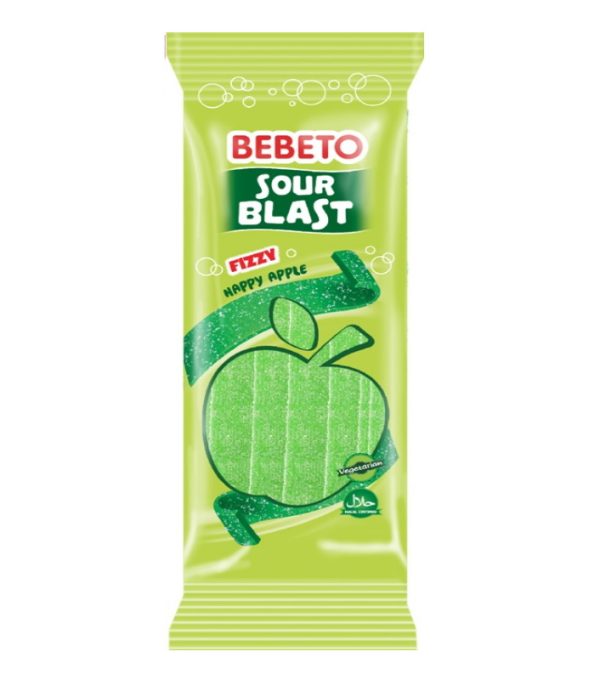 Bebeto Sour Blast Happy Apple 180Gx24