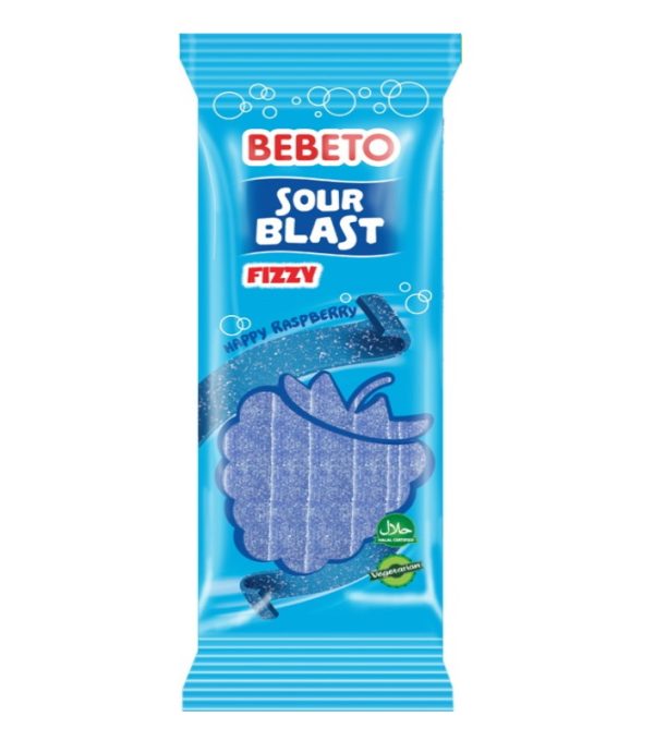 Bebeto Sour Blast Happy Raspberry 180Gx24