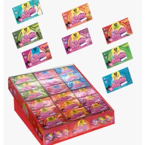 7 Stick 7L Buble Gum Display  (24x14,5gr)x6x2