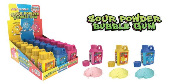 Cocco Candy Mix Flavoured sour powder Buble Gum 50