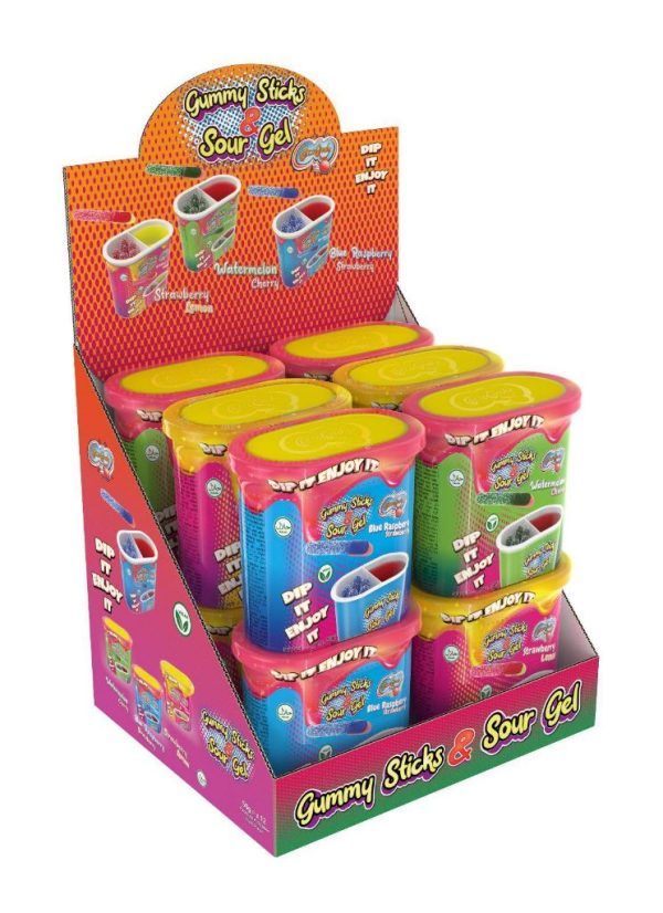 Cocco Candy Gummy Sticks Sour Gel 50gr
