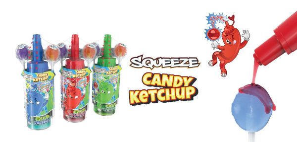 Cocco Candy Mix Flavoured Ketchup Candy 65gr With