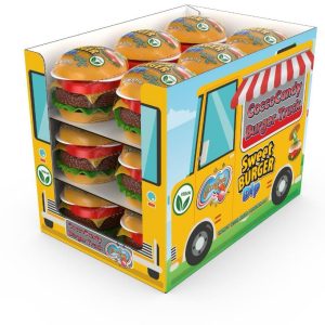 Cocco Candy Sweet Burger Candy Toy With Sour Power