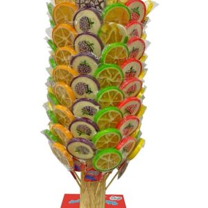 Cocco Candy Rock Lollipop With Wood Stand