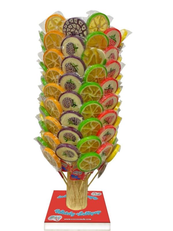 Cocco Candy Rock Lollipop With Wood Stand