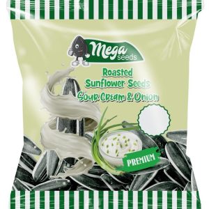 Mega Sunflower Seeds Sour Cream Onion 120g x 42 St