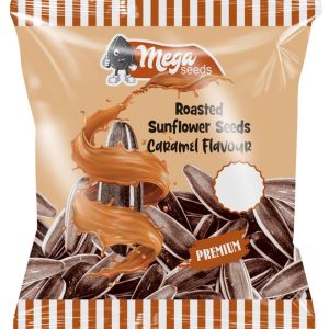 Mega Sunflower Seeds Caramel Flavor  120g x 42 Stu