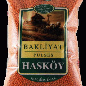 Haskoy Kirmizi Mercimek 1KG x 12