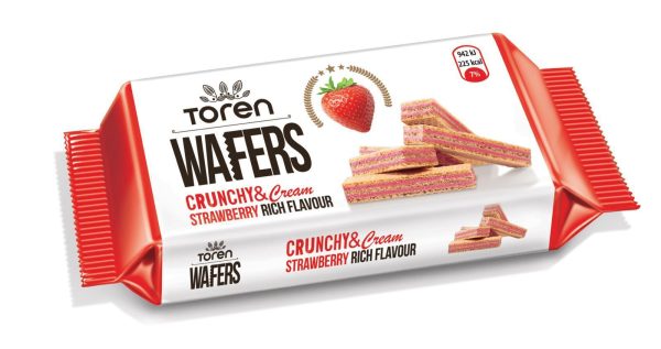Toren Waffer Aardbei 55G