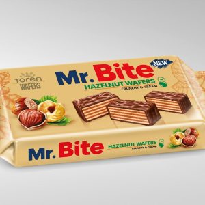 MR Bite Hazelnutt Waffer