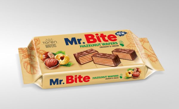 MR Bite Hazelnutt Waffer