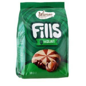 Wienna Fills cookies 123g hazlenut