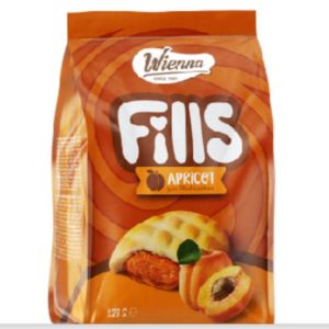 Wienna Fills cookies 123g apricot