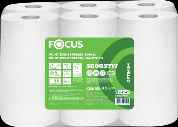 Focus Point Centerfeed Towel 6x 75mtr